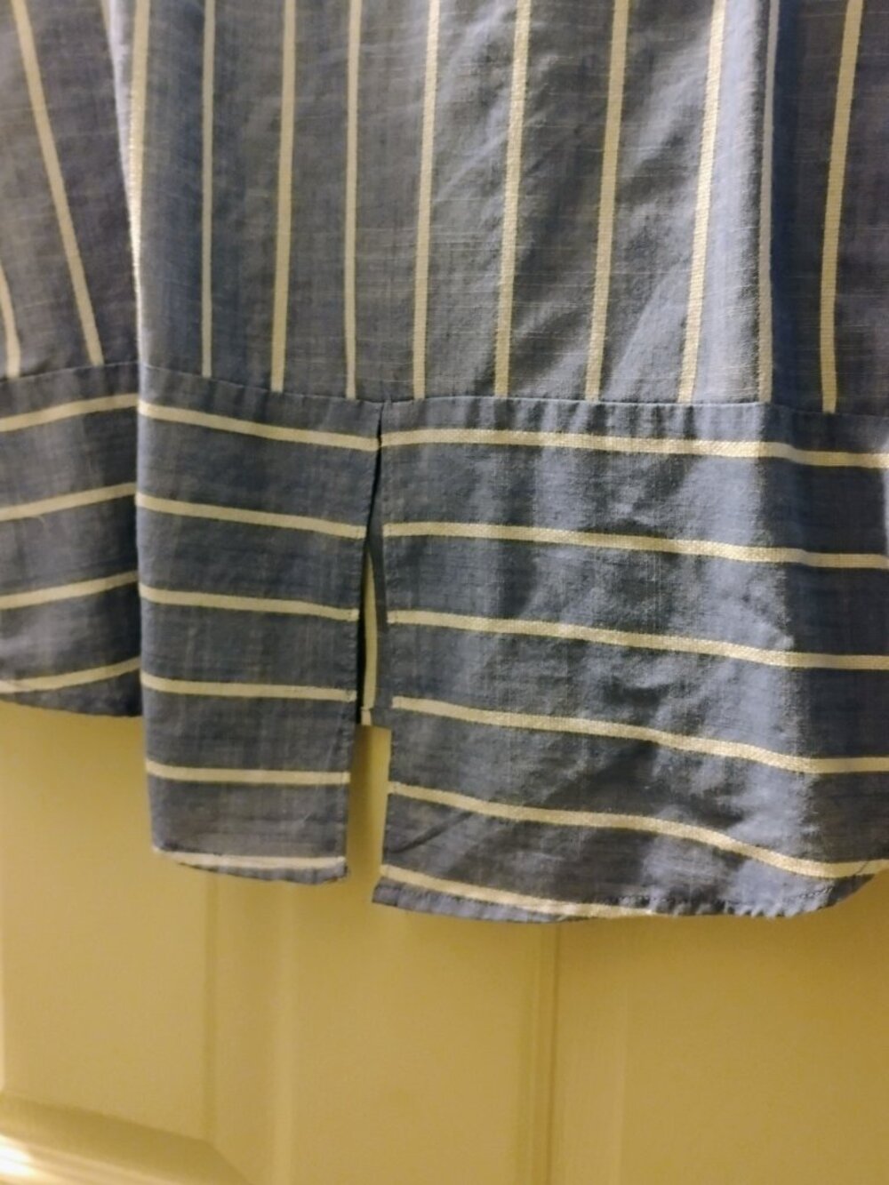 Striped chambray button down - Picture 3 of 3